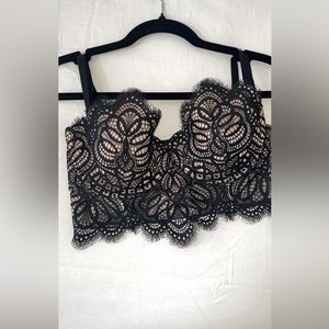 Victory’s Secret bustier top.